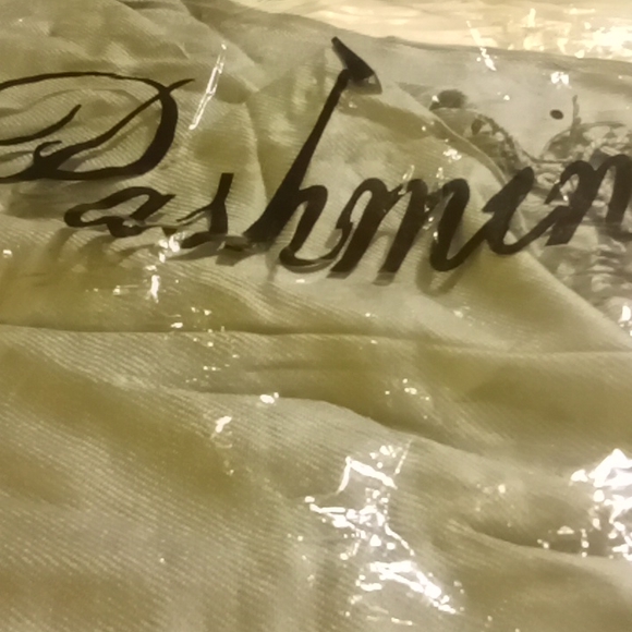 pashmina Accessories - Pashmina NIB Gray Scarf